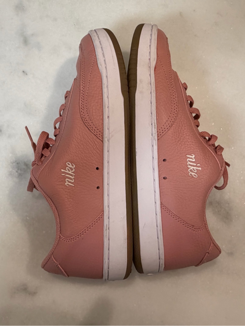 Nike Blush Pink Low-Top Sneakers 11
